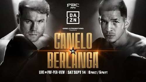 Canelo vs Berlanga Live Stream Replay Online 9/14/24