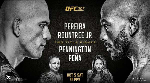 UFC 307 Pereira vs. Rountree Jr. PPV 10/5/24